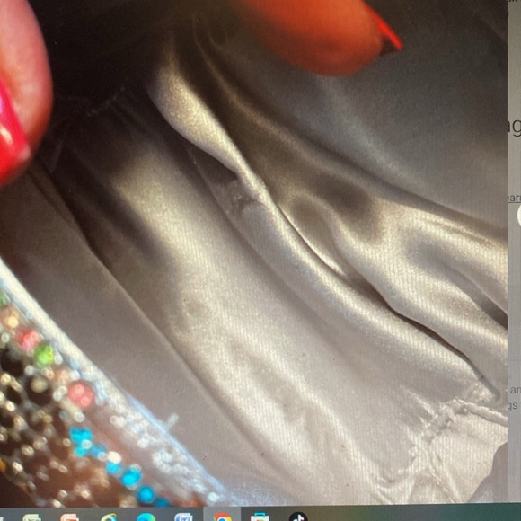 Bejeweled Owl Fancy Dinner Bag - Multi Colored Gemstone Owls Face - New Silk Box - Picture 11 of 12